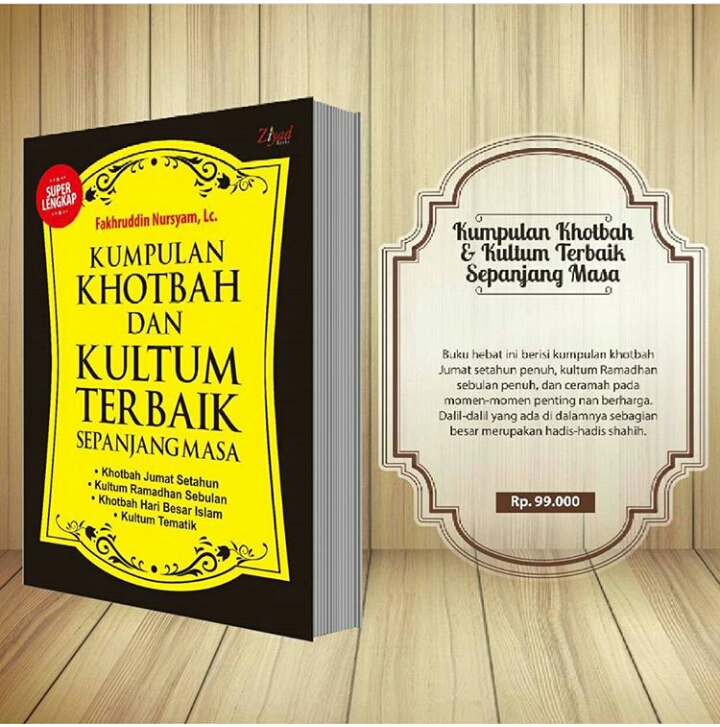Buku Kumpulan Khotbah dan Kultum Terbaik Murah di Sukoharjo
